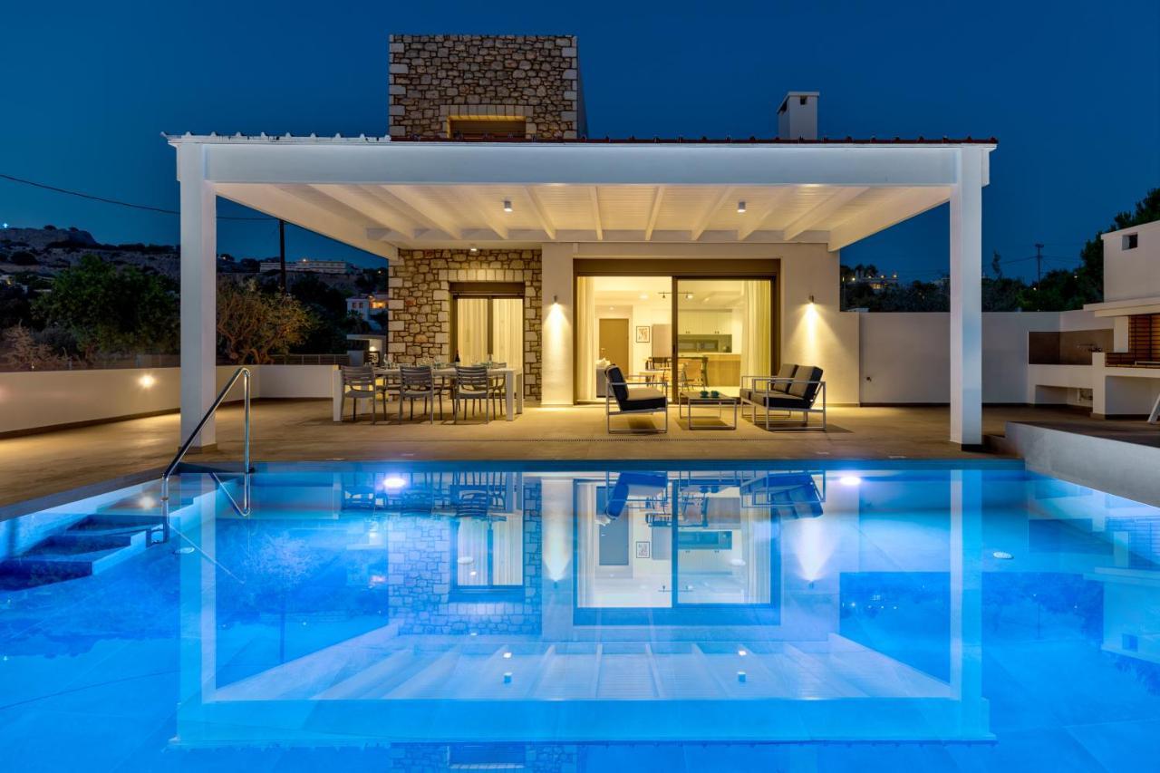 Villa Amberblue Pefkos Pefki  Ngoại thất bức ảnh