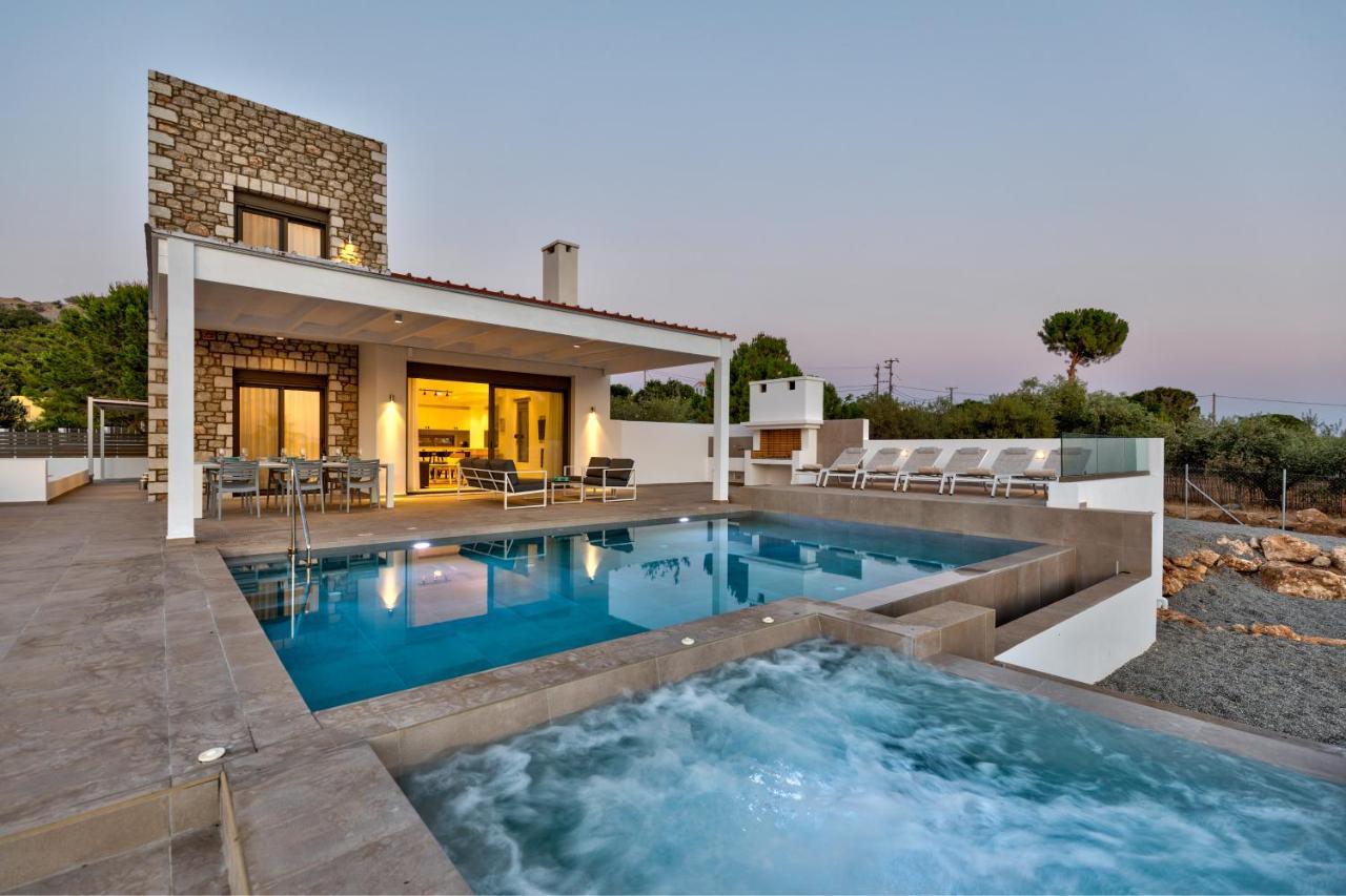 Villa Amberblue Pefkos Pefki  Ngoại thất bức ảnh